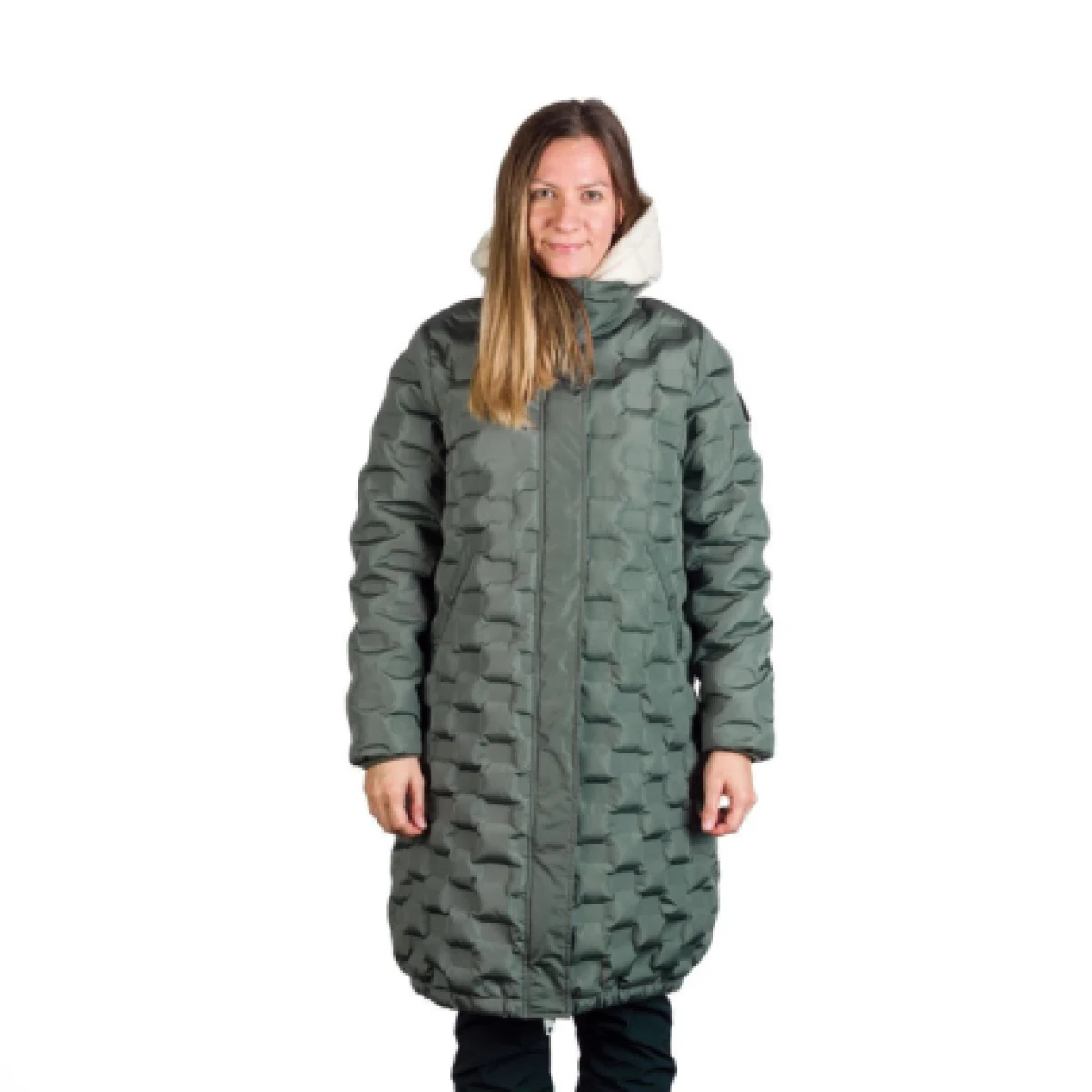 Dámska bunda NORTHFINDER LAURIE-300darkgreen · záber 1