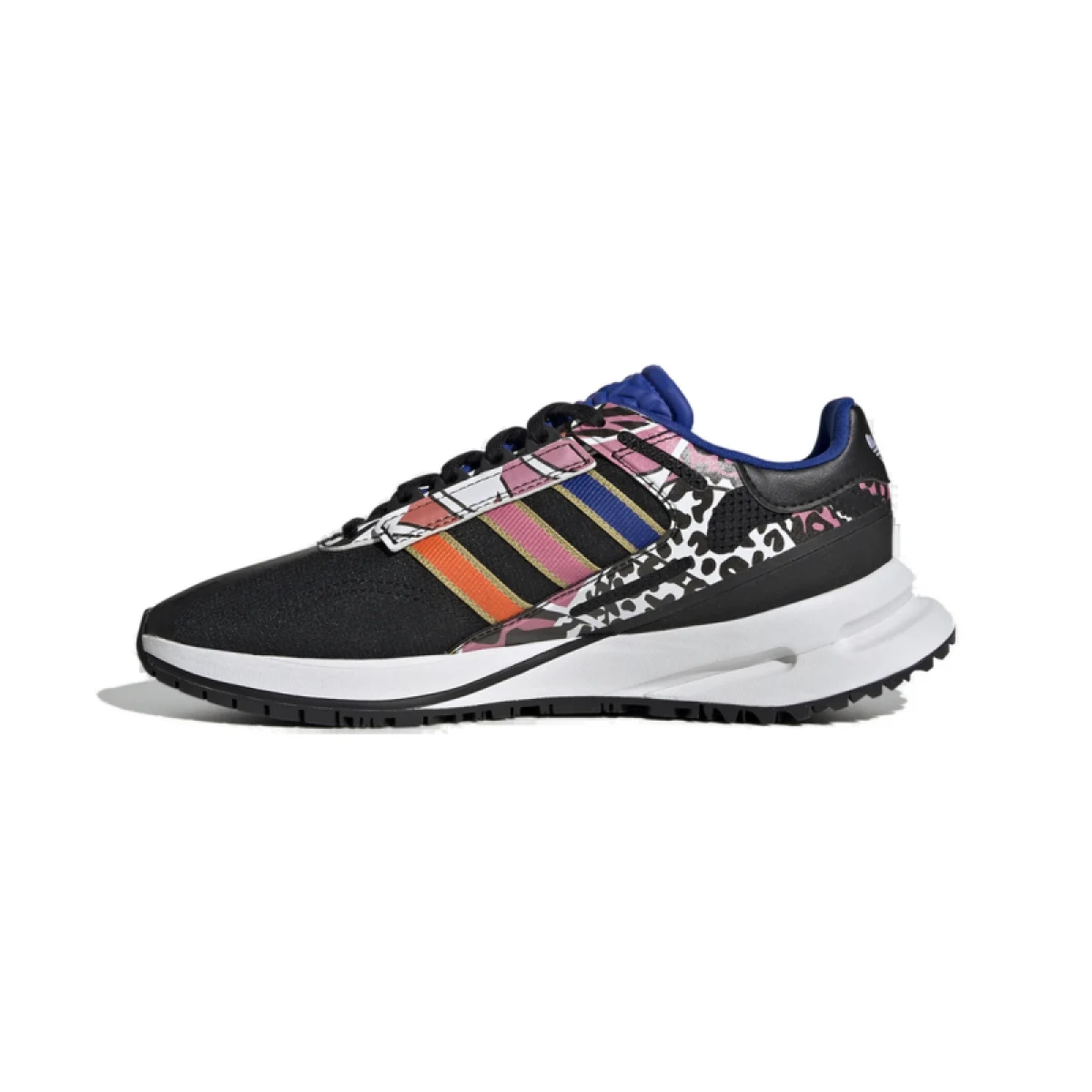 Dámska rekreačná obuv ADIDAS ORIGINALS Valerance core black true orange bold blue · záber 3