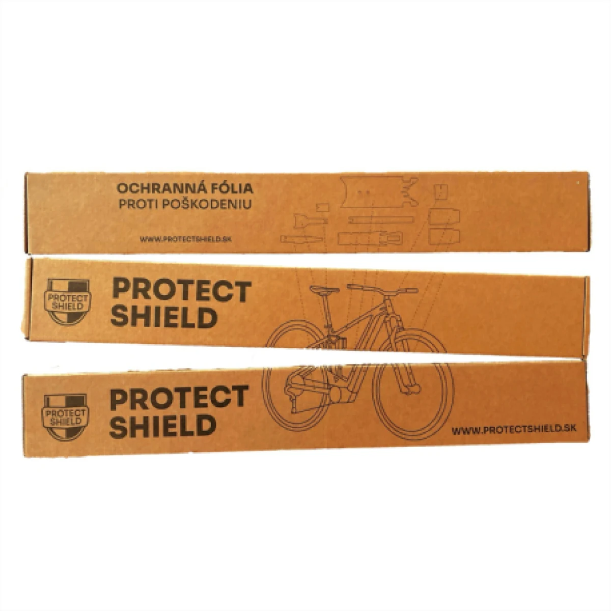 Ochranná fólia rámu bicykla sada PROTECTSHIELD SERVIS FOIL MONDRAKER 750 Kiox 300 - MATT · záber 1
