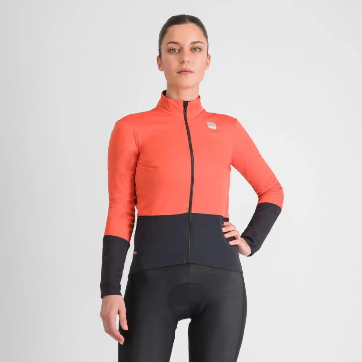 Dámska cyklistická bunda SPORTFUL Total comfort w jacket, pompelmo · záber 2