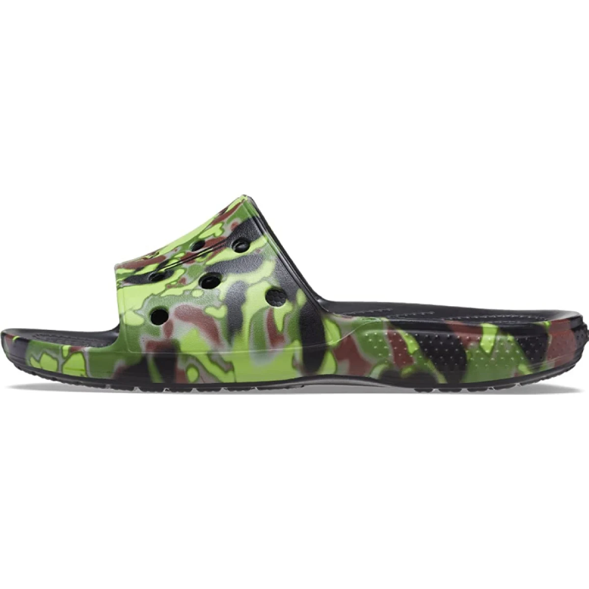 Šlapky (plážová obuv) CROCS Classic Crocs Spray Camo Slide black · záber 3