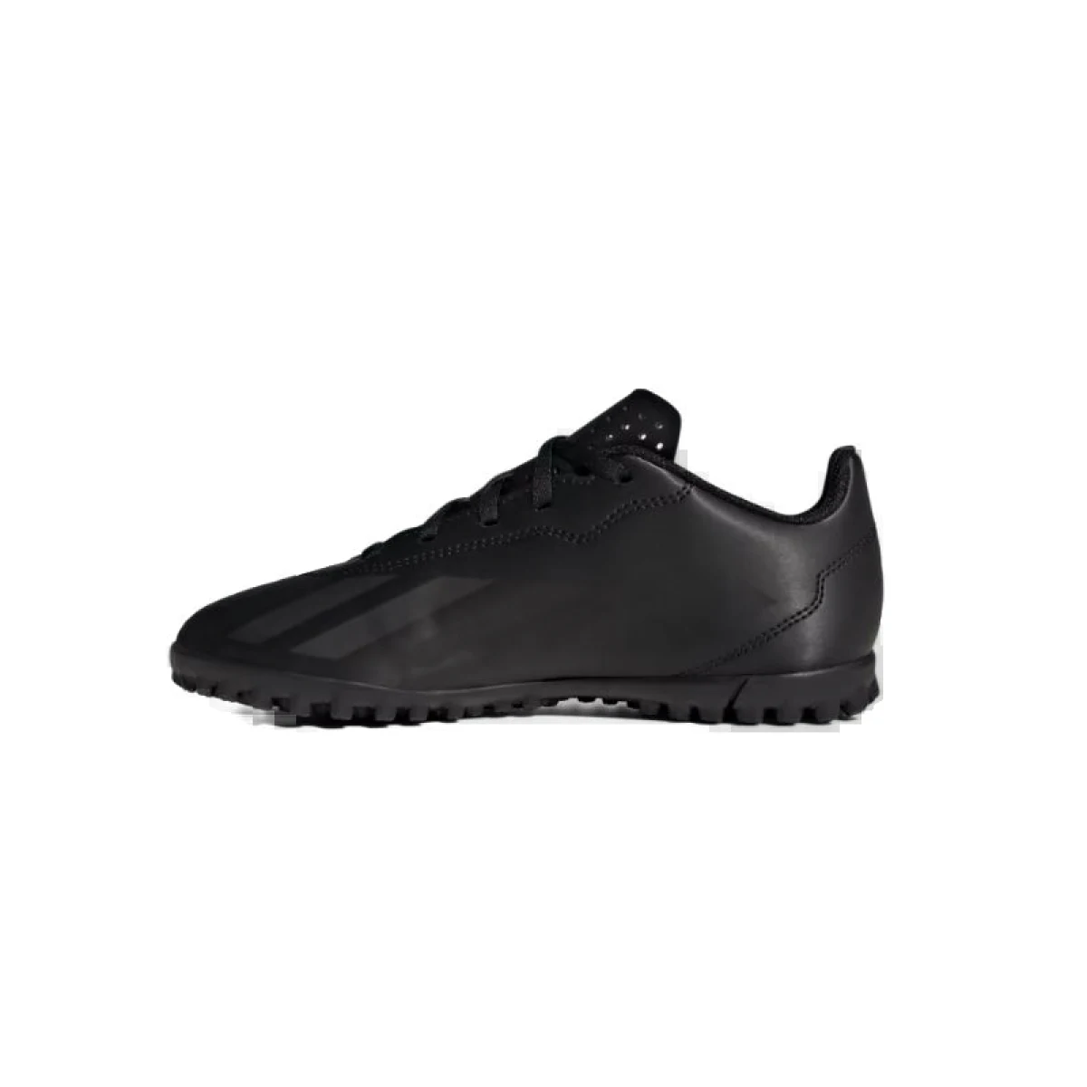 Chlapčenské futbalové kopačky turfy ADIDAS X CrazyFast.4 Jr TF core black core black core black · záber 3