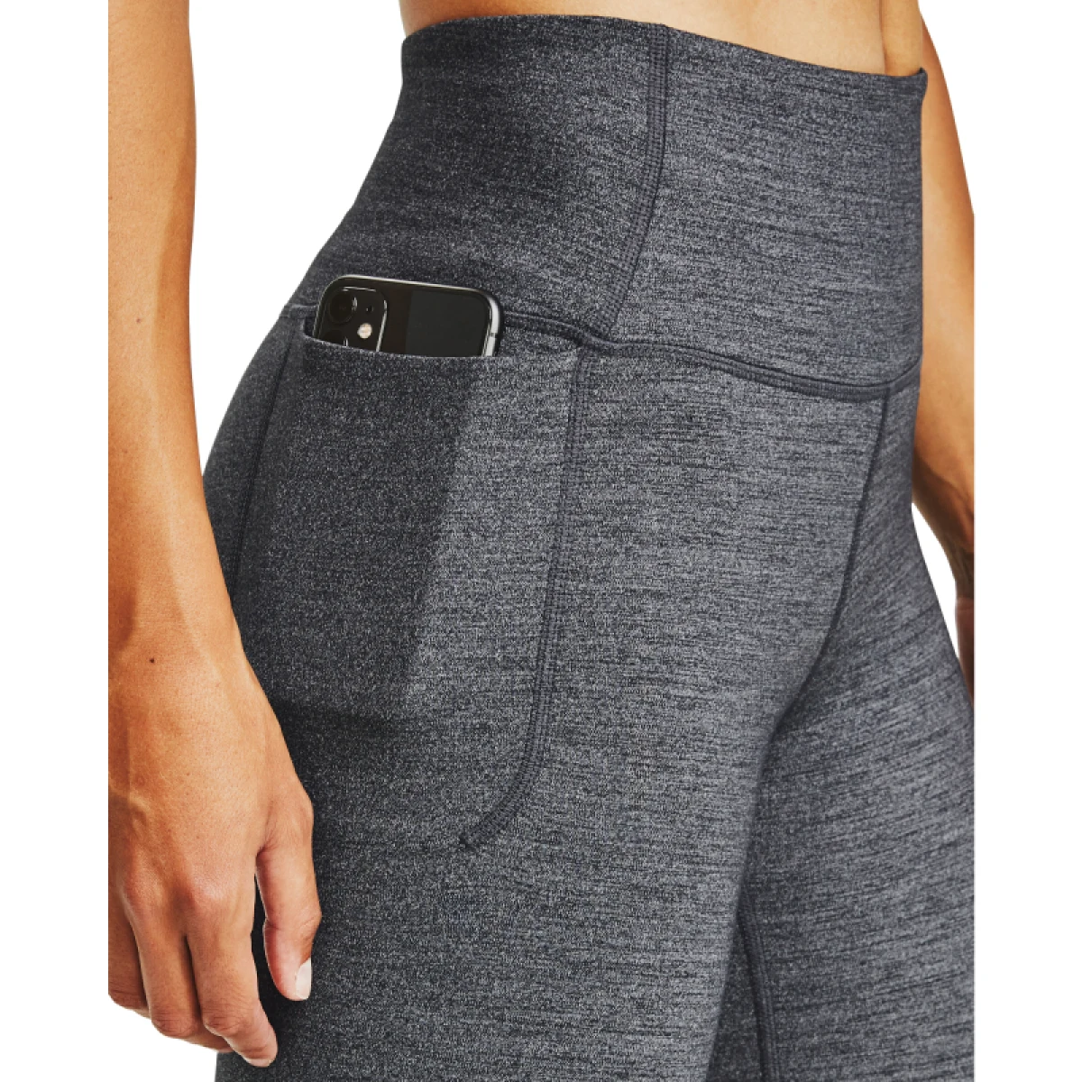 Dámske legíny UNDER ARMOUR Meridian Heather Legging-BLK-1356399-001 · záber 4