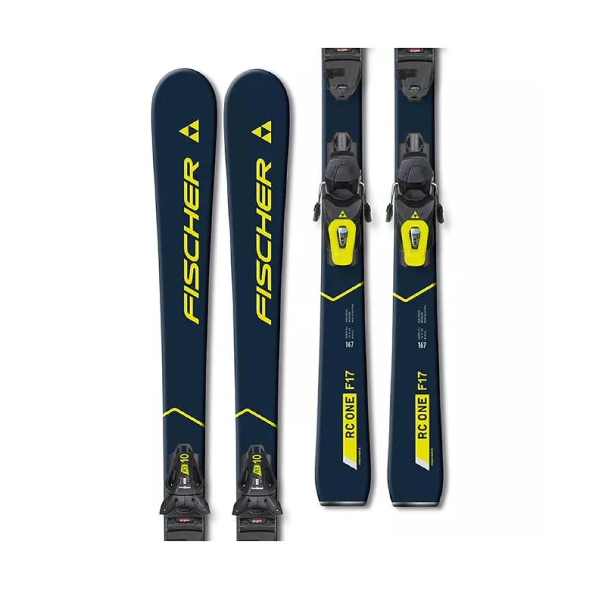 Lyže na zjazdovku - on piste s viazaním FISCHER RC ONE F17 TPWR + RS 10 GW PWR · záber 3