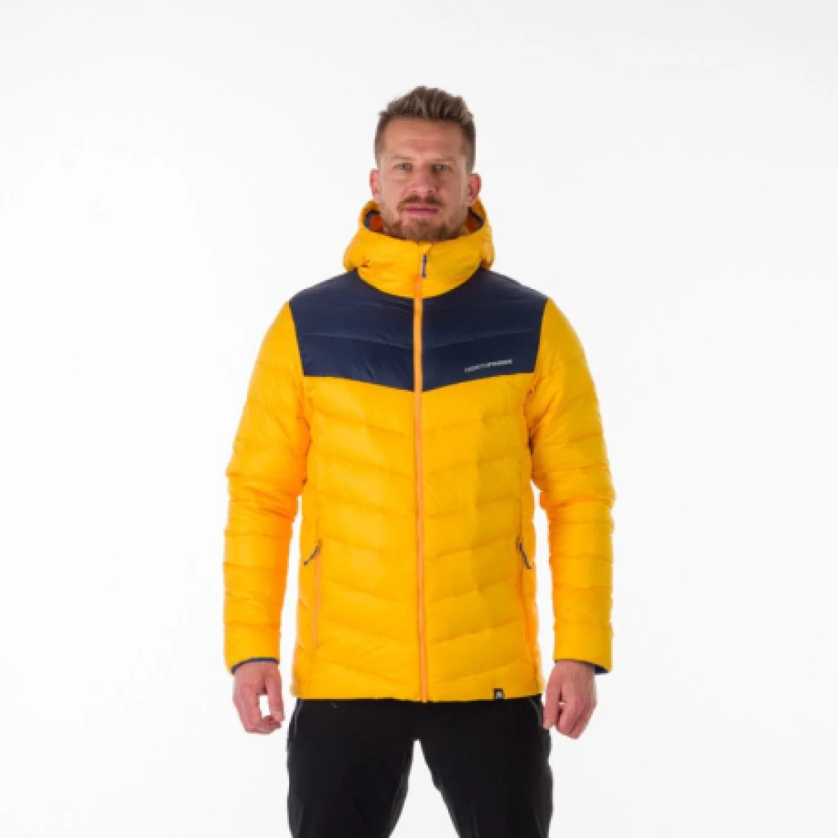 Pánska turistická bunda NORTHFINDER ACE-314-goldenyellow · záber 1