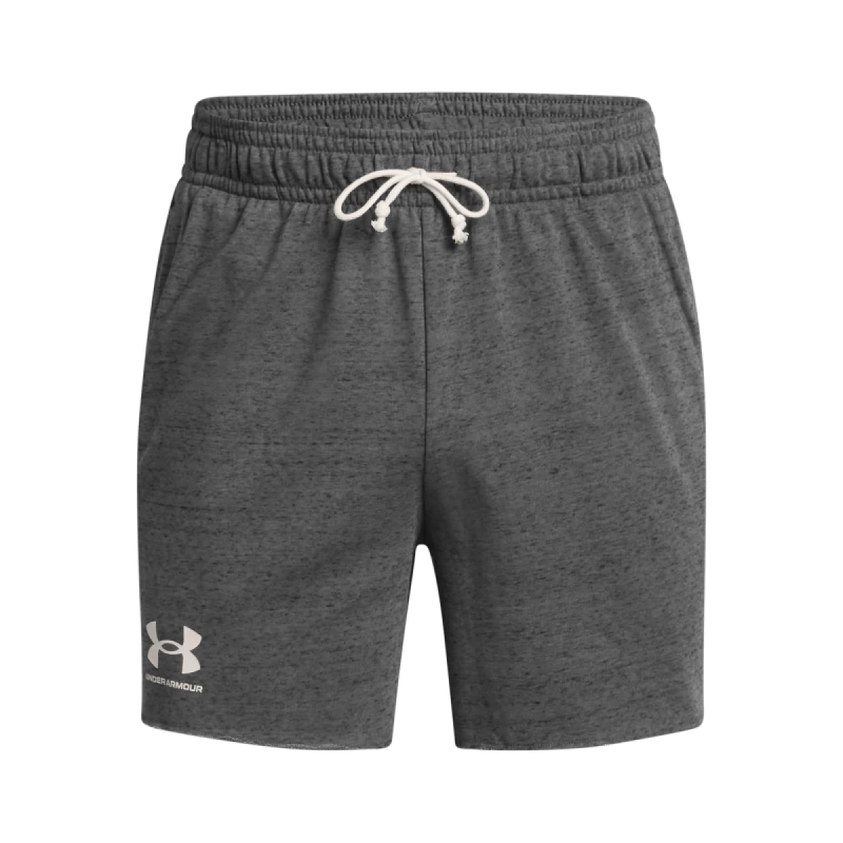 Pánske teplákové kraťasy UNDER ARMOUR UA Rival Terry 6in Short-GRY · záber 5