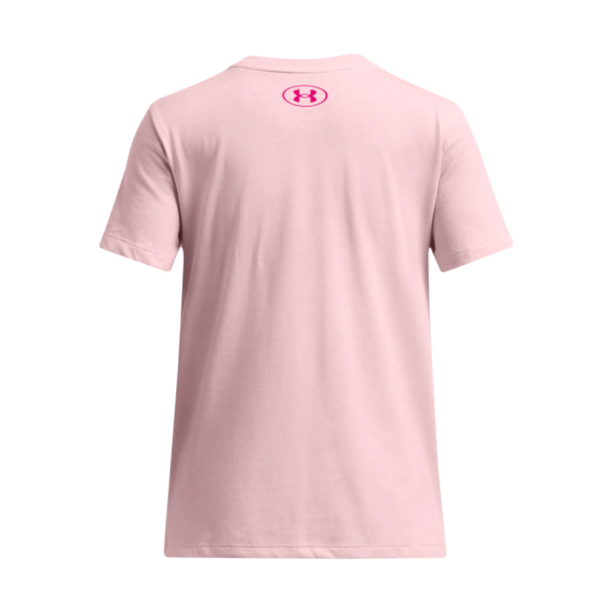 Dievčenské tričko s krátkym rukávom UNDER ARMOUR UA Big Logo UA Fill SS-PNK · záber 2