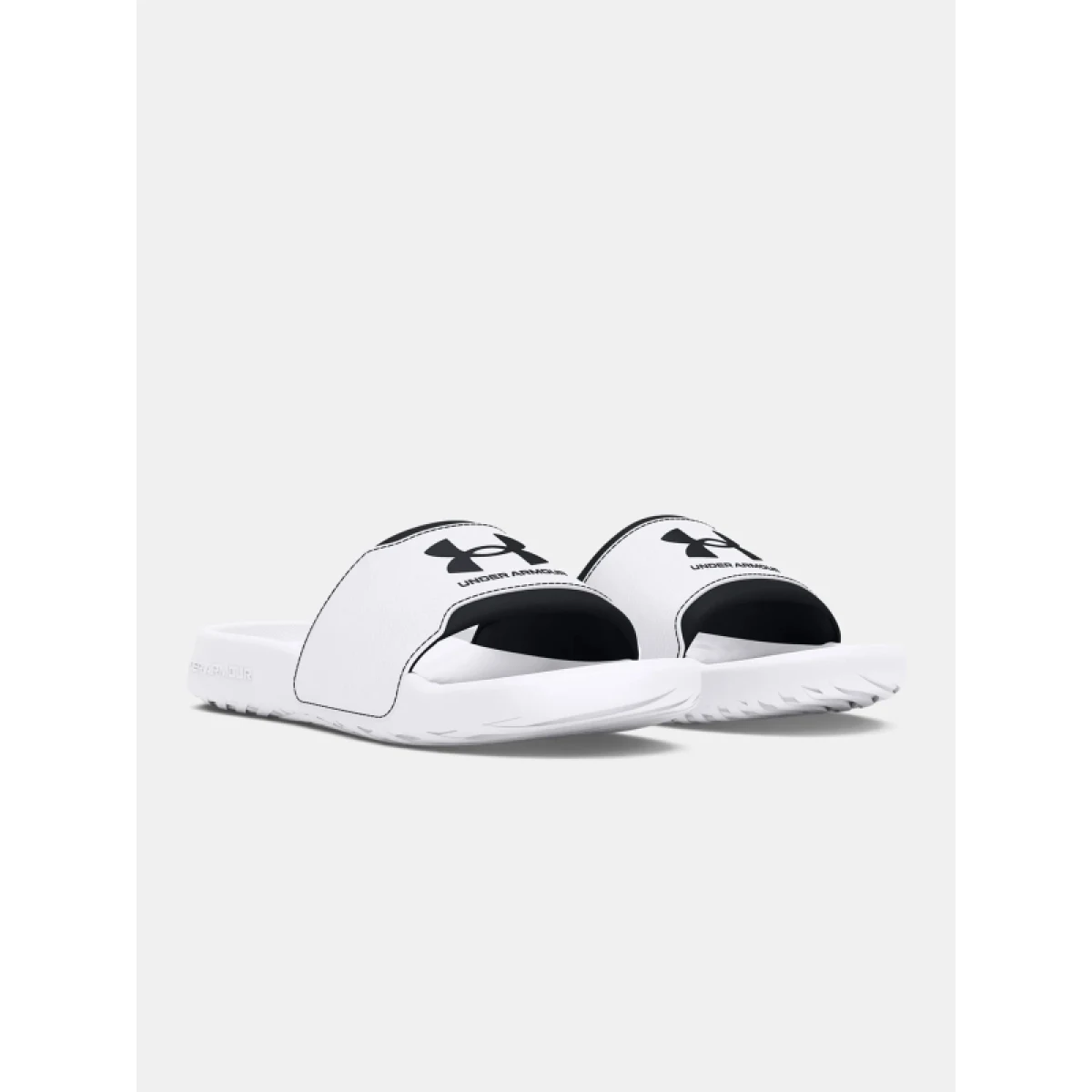 Pánske šlapky (plážová obuv) UNDER ARMOUR UA M Ignite Select white white black · záber 4