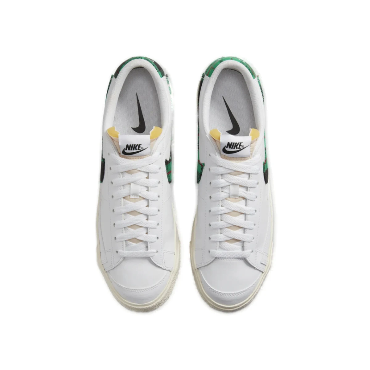 Pánska vychádzková obuv NIKE Blazer Low 77 Premium white university red stadium green · záber 4