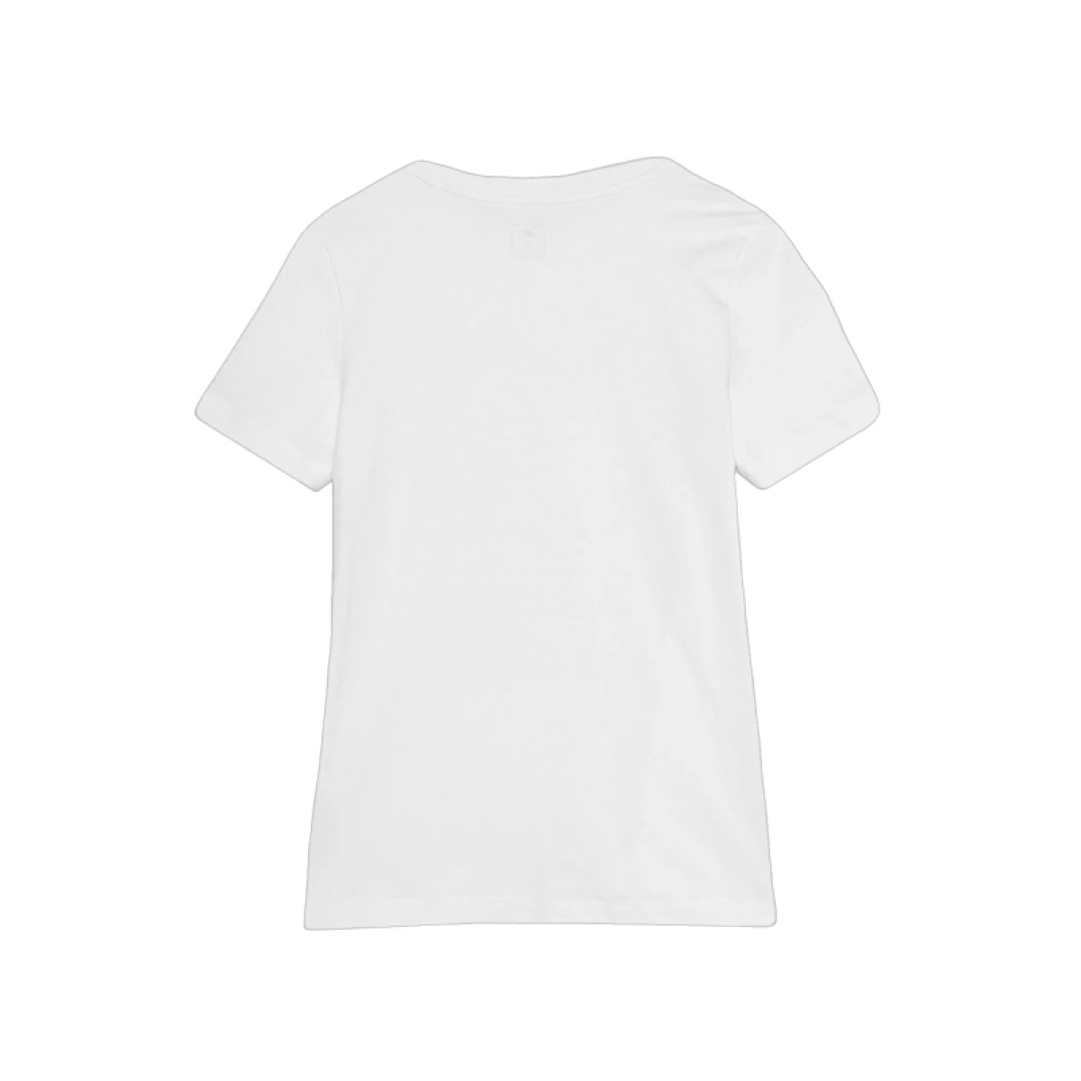 Chlapčenské turistické tričko s krátkym rukávom 4F JUNIOR TSHIRT-4FJWSS24TTSHM1132-10S-WHITE · záber 4