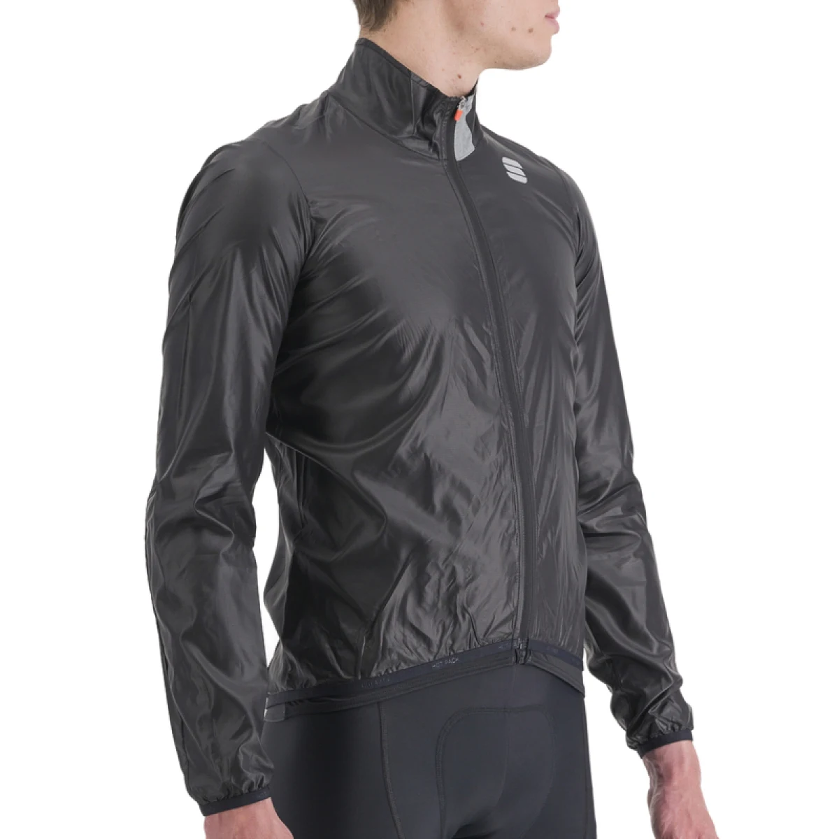 Pánska cyklistická bunda SPORTFUL Hot pack easylight jacket, black · záber 2