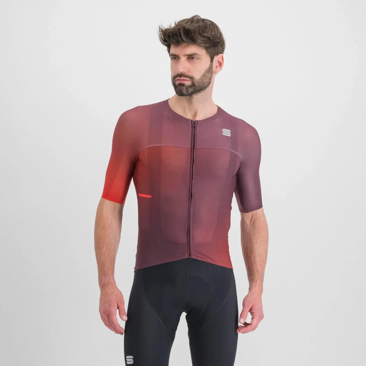 Pánsky cyklistický dres s krátkym rukávom SPORTFUL Light pro jersey, shaded huckleberry · záber 2