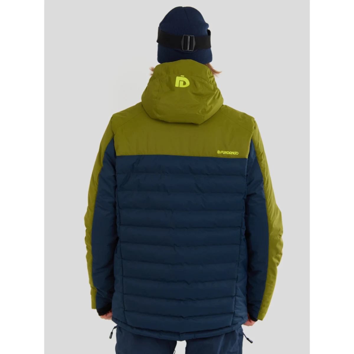 Pánska lyžiarska bunda FUNDANGO Willow Padded Jacket-565-moss · záber 3