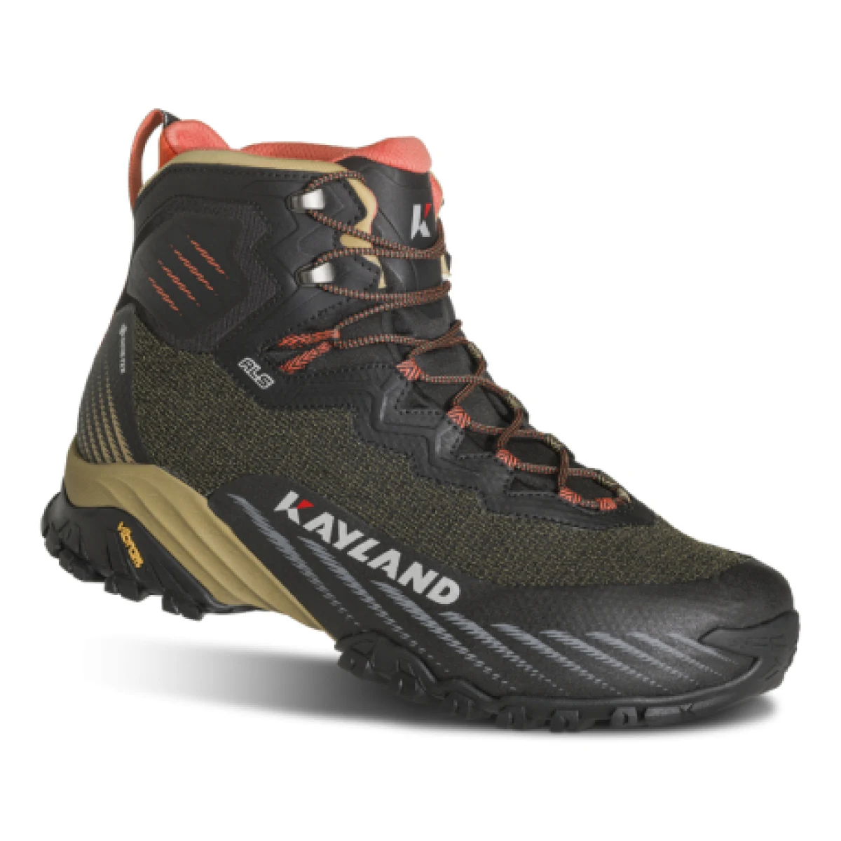 Pánska členková turistická obuv KAYLAND Duke Mid Gtx, Black Ocher · záber 1
