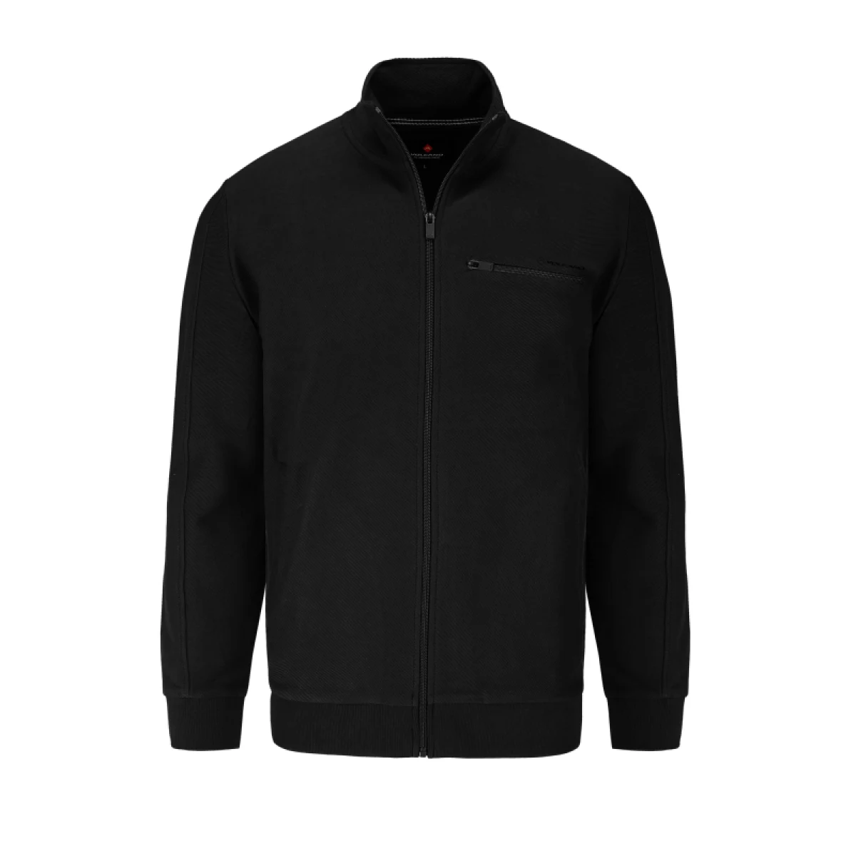 Pánska mikina so zipsom VOLCANO ARSEN-700-BLACK · záber 5