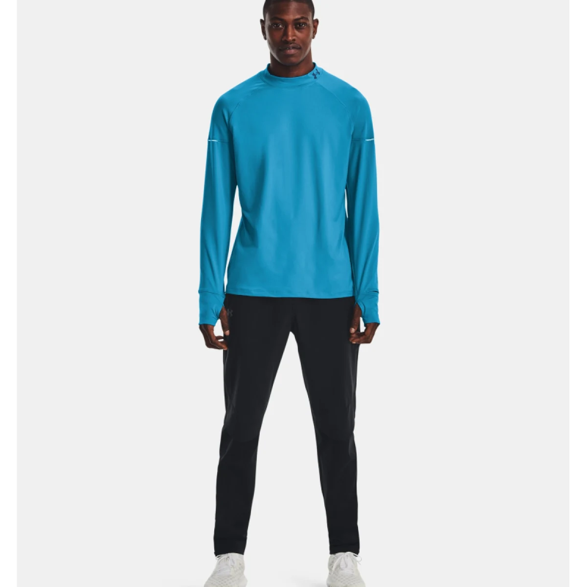 Pánske bežecké tričko s dlhým rukávom UNDER ARMOUR UA OUTRUN THE COLD LS-BLU-1373214-419 · záber 5