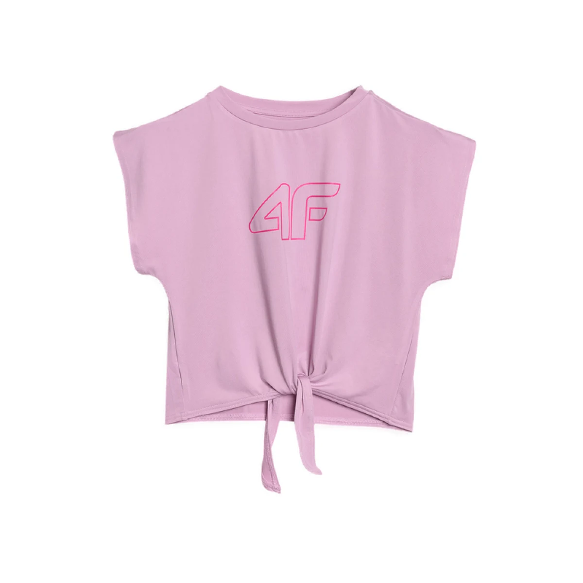 Dievčenské tréningové tričko s krátkym rukávom 4F JUNIOR TSHIRT FNK F1184-56S-LIGHT PINK · záber 5