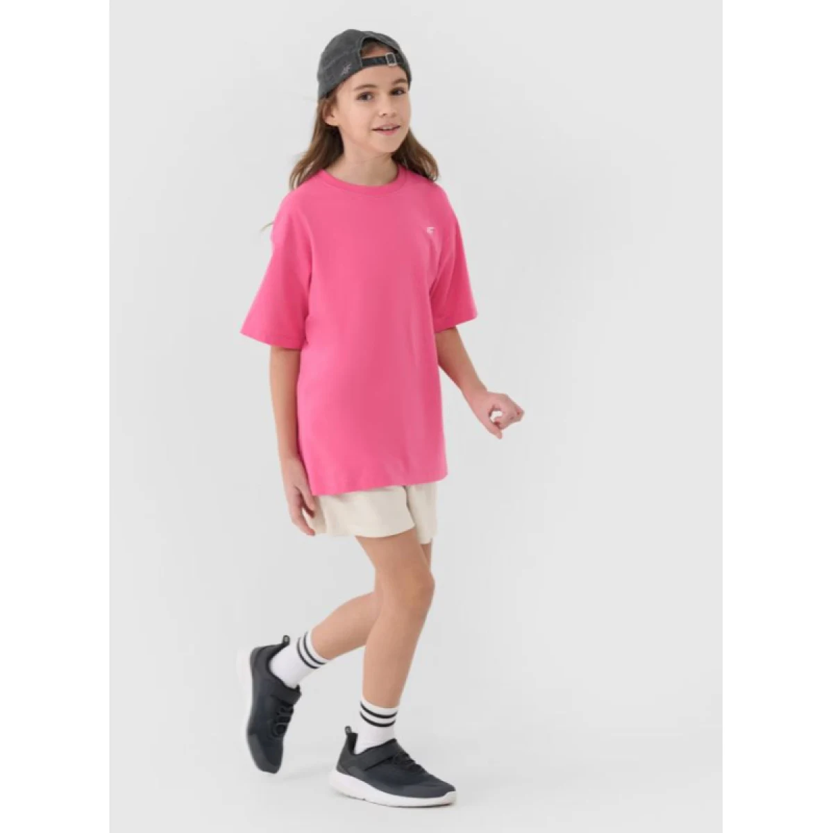 Dievčenské tričko s krátkym rukávom 4F JUNIOR TSHIRT F1851-54S-PINK · záber 4