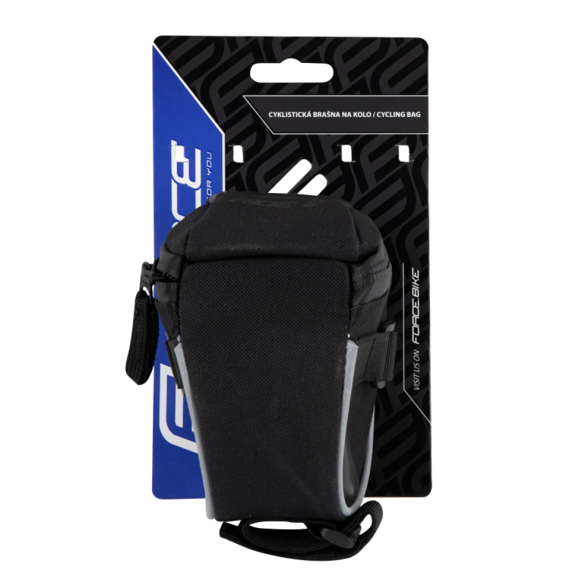 Taška na bicykel FORCE RIDE 2 SADDLE BAG CLICK · záber 4