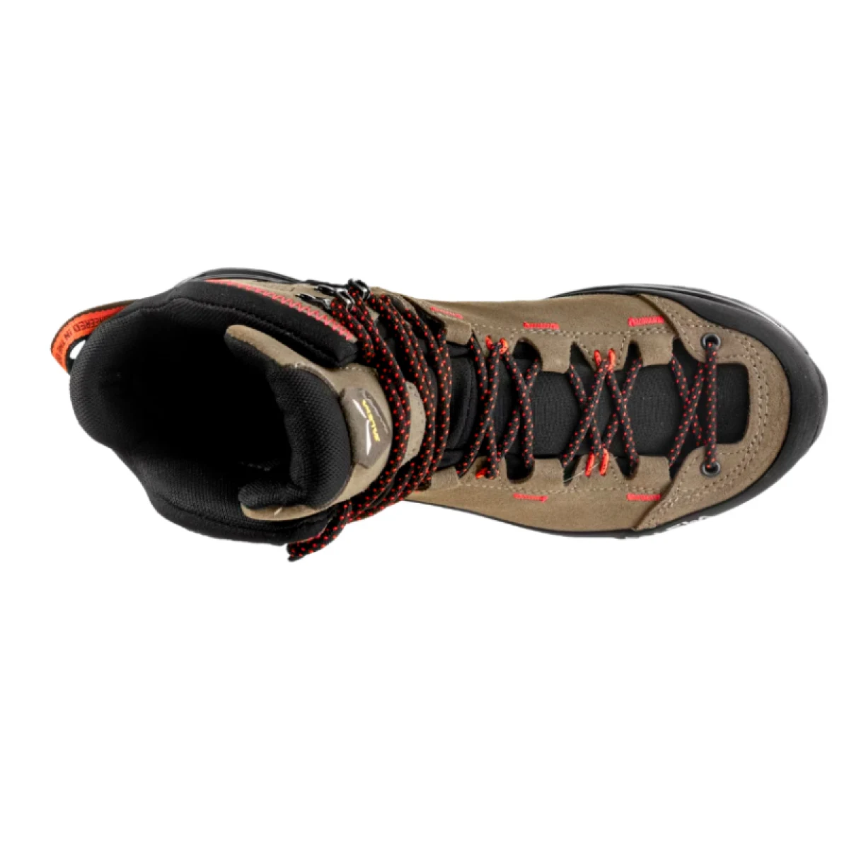 Dámska členková turistická obuv SALEWA MTN Trainer 2 Mid GTX Boot W bungee cord black · záber 3