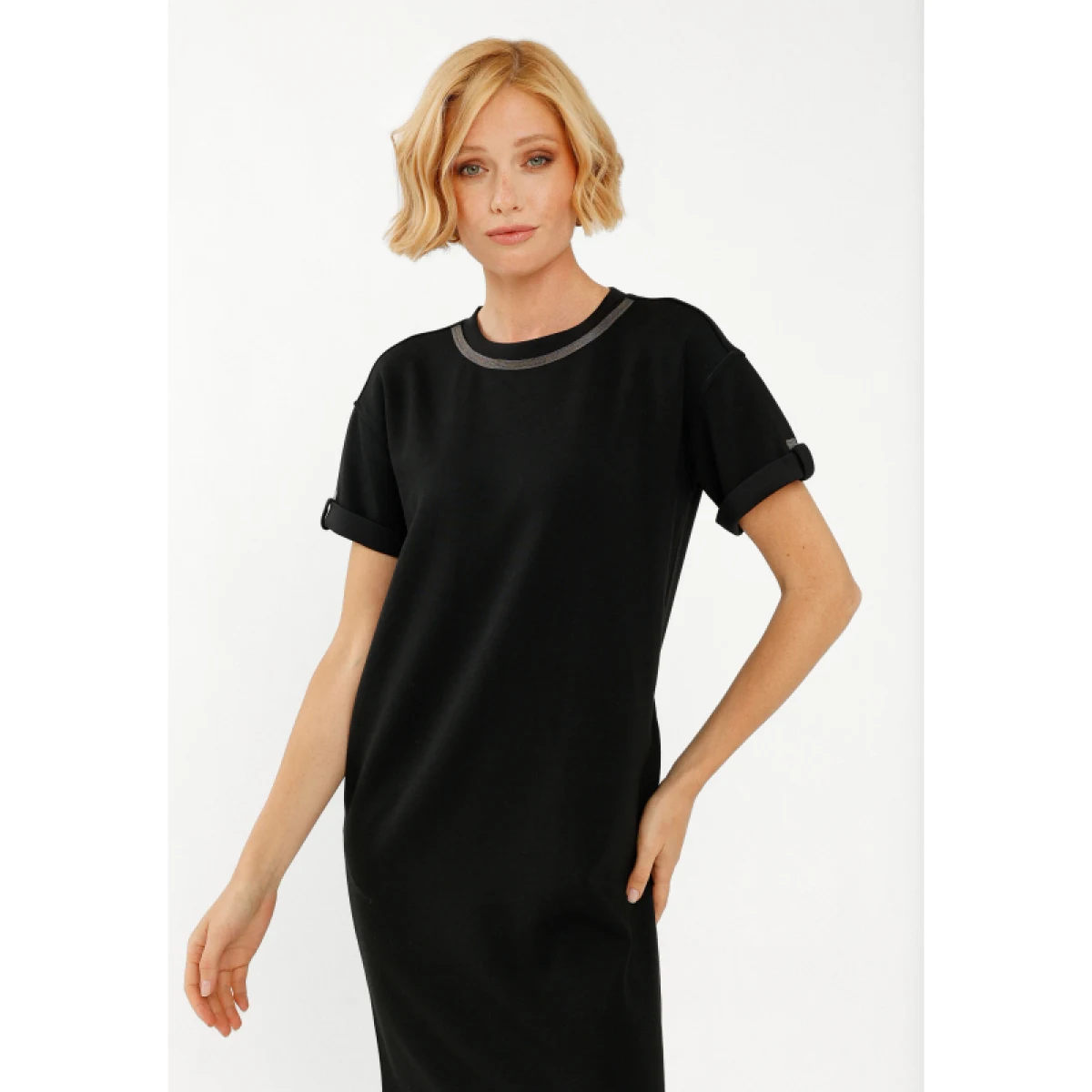 Dámske šaty VOLCANO MARISA-700-BLACK · záber 2