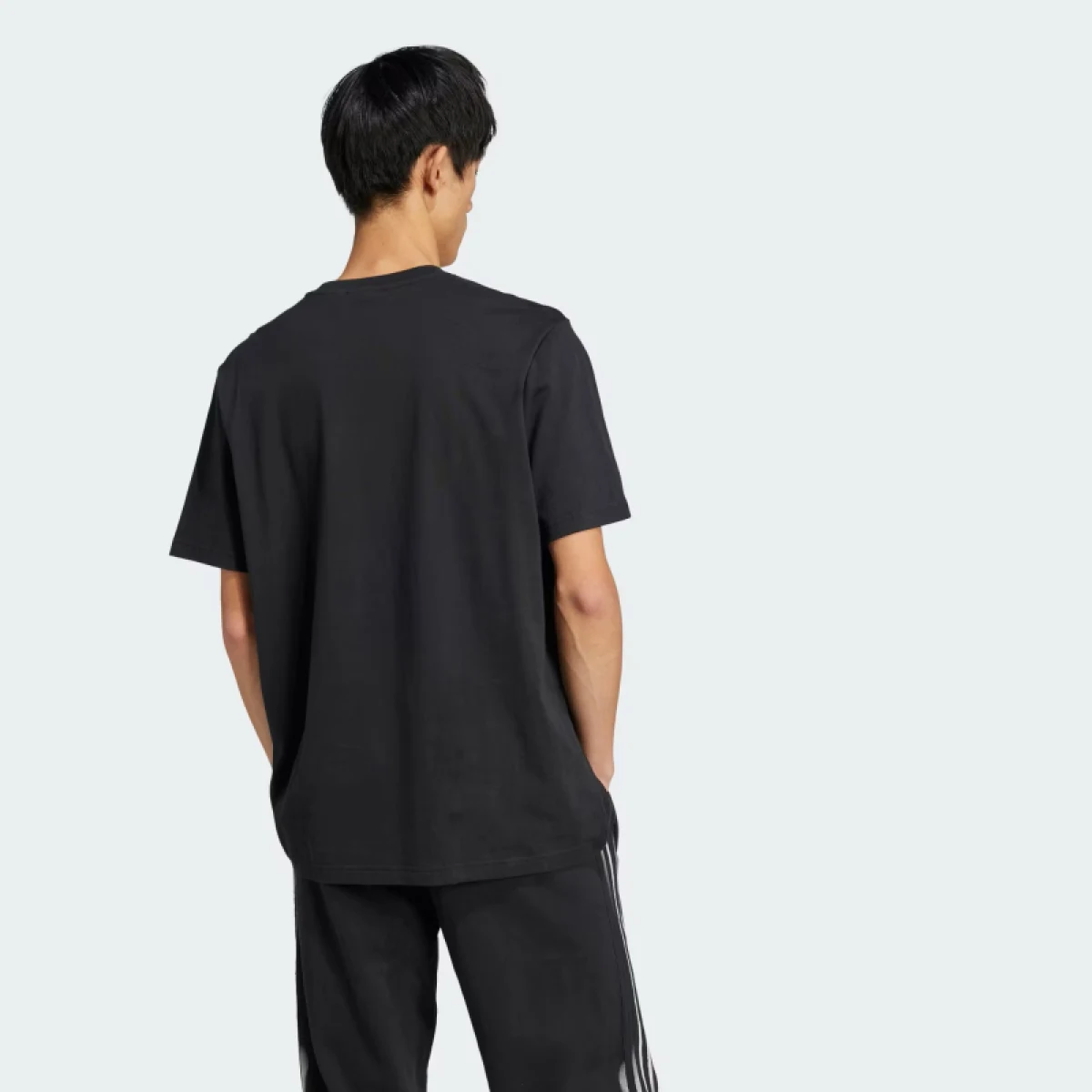 Pánske tričko s krátkym rukávom ADIDAS ORIGINALS SKELETON TR TEE-JI5871-Black · záber 3