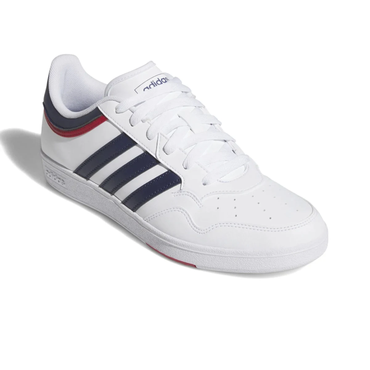 Pánska rekreačná obuv ADIDAS Hoops 4.0 M cloud white dark blue team power red · záber 3