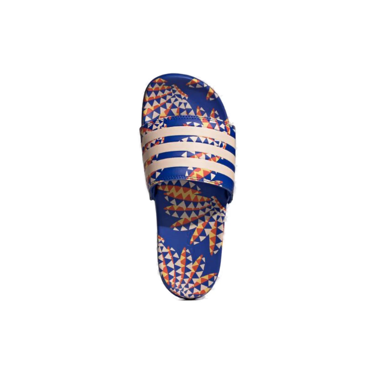 Dámske šlapky (plážová obuv) ADIDAS Adilette Comfort bold blue bliss orange bold blue · záber 4