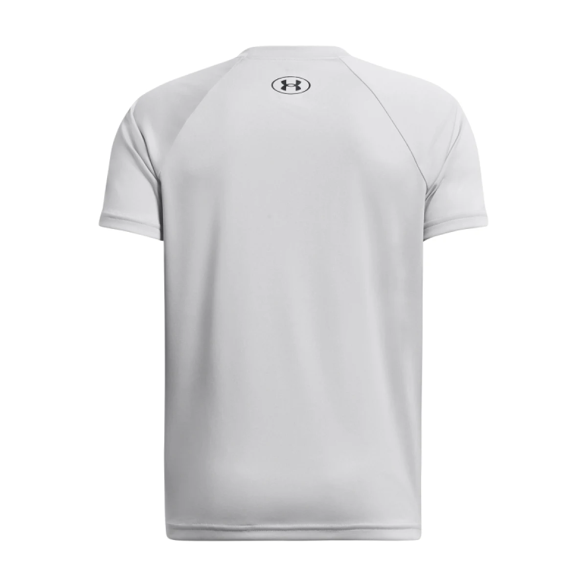 Chlapčenské tréningové tričko s krátkym rukávom UNDER ARMOUR UA Tech Split Wordmark SS-GRY · záber 2