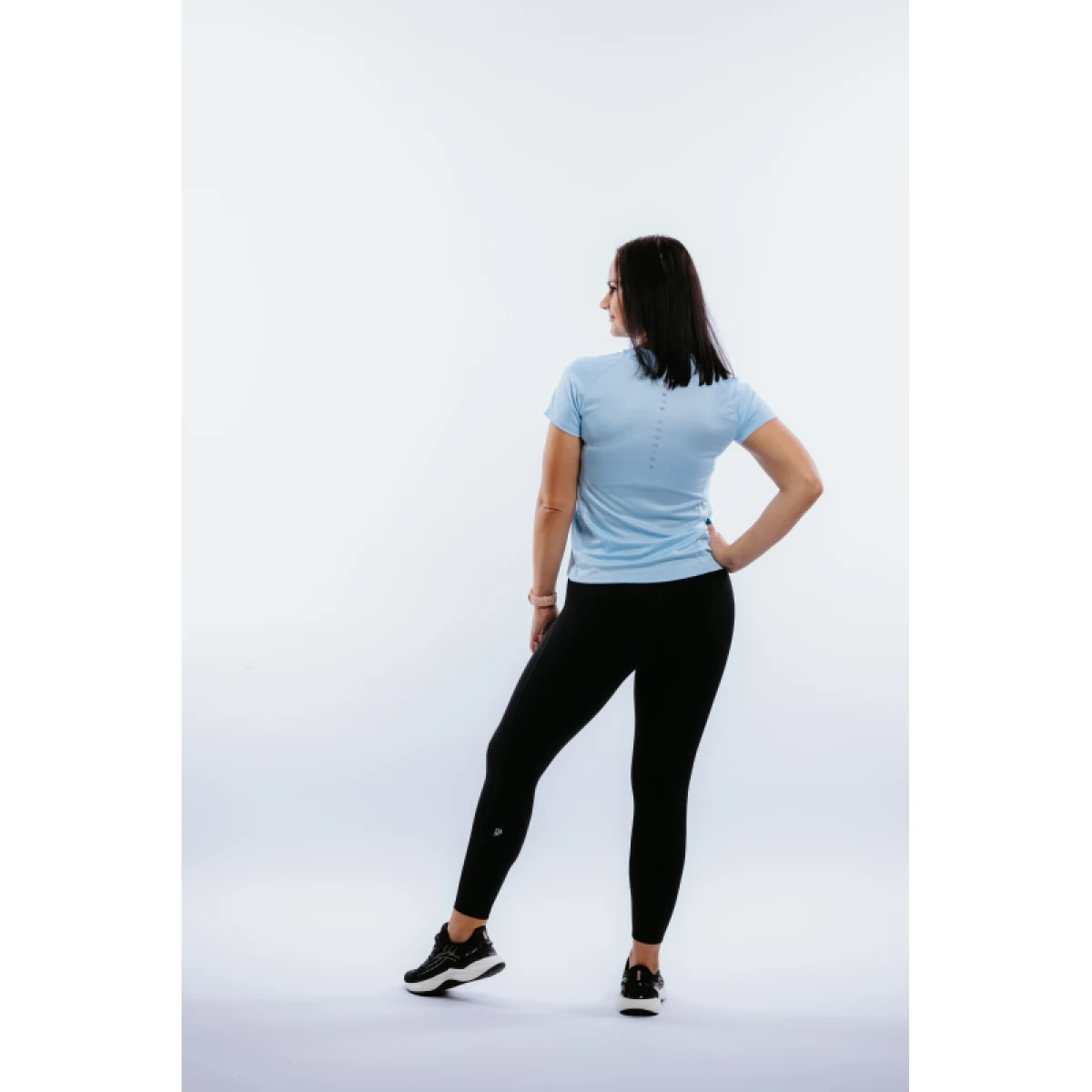 Dámske bežecké tričko s krátkym rukávom ANTA SS Tee-862225104-6-SS22_Q2-Heather Blue · záber 4