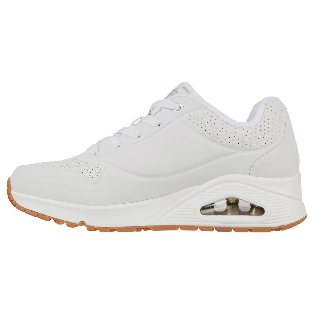 Dámska rekreačná obuv SKECHERS Uno Metallic Love W white gold · záber 3