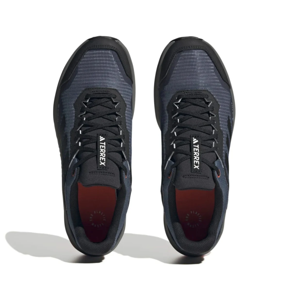 Pánska bežecká trailová obuv ADIDAS Terrex Trailrider GTX wonder steel core black impact orange · záber 4