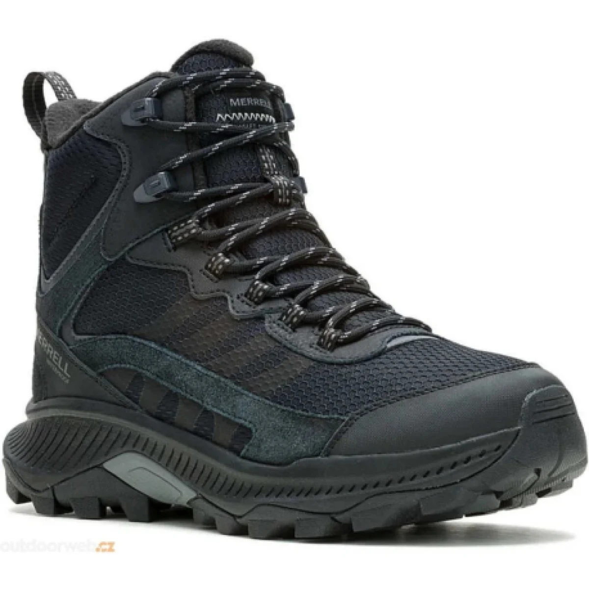 Dámske členkové zimné topánky MERRELL Speed Strike 2 Ws Thermo Mid 2 WP black · záber 1
