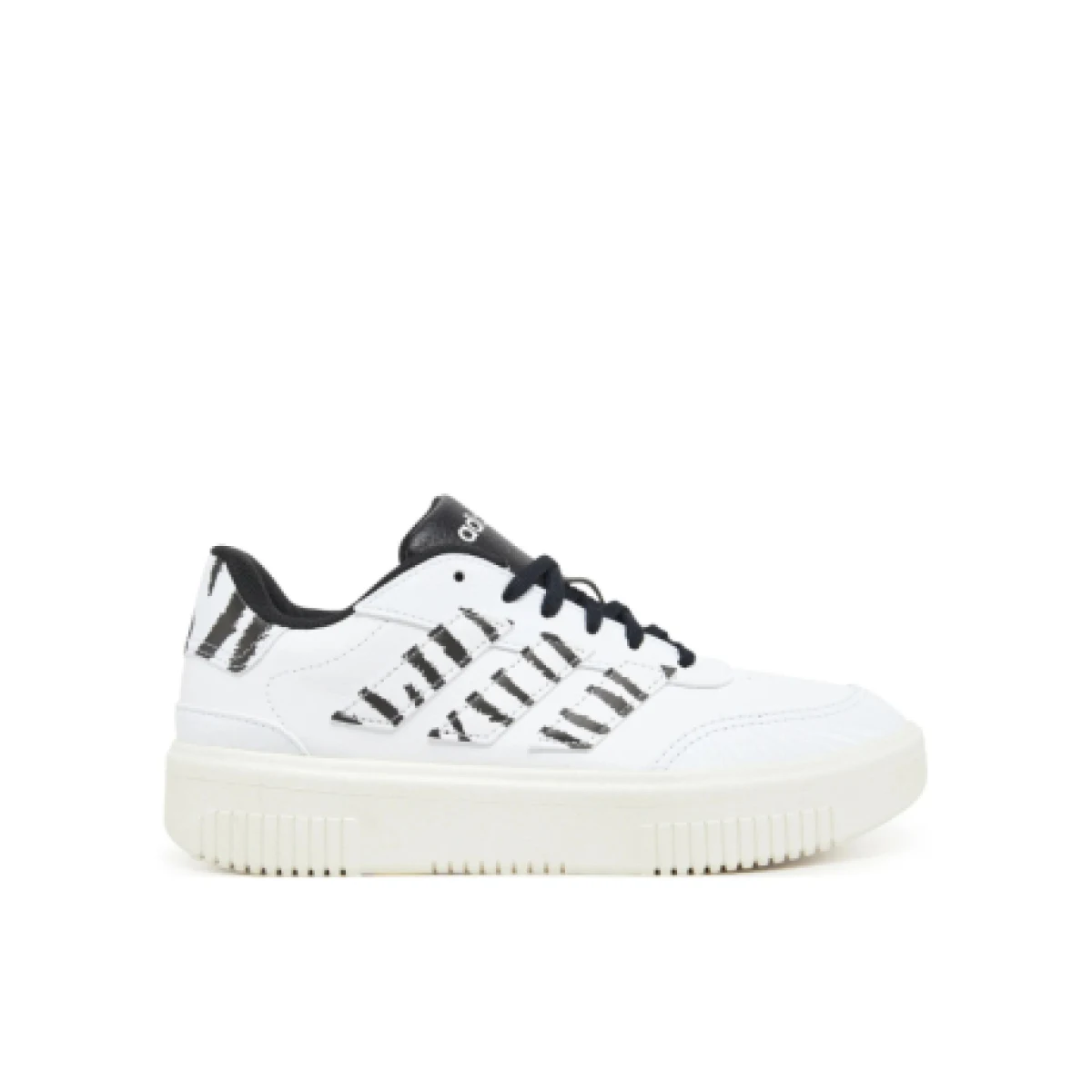 Dámska rekreačná obuv ADIDAS Courtblock Bold W cloud white cloud white core black · záber 1