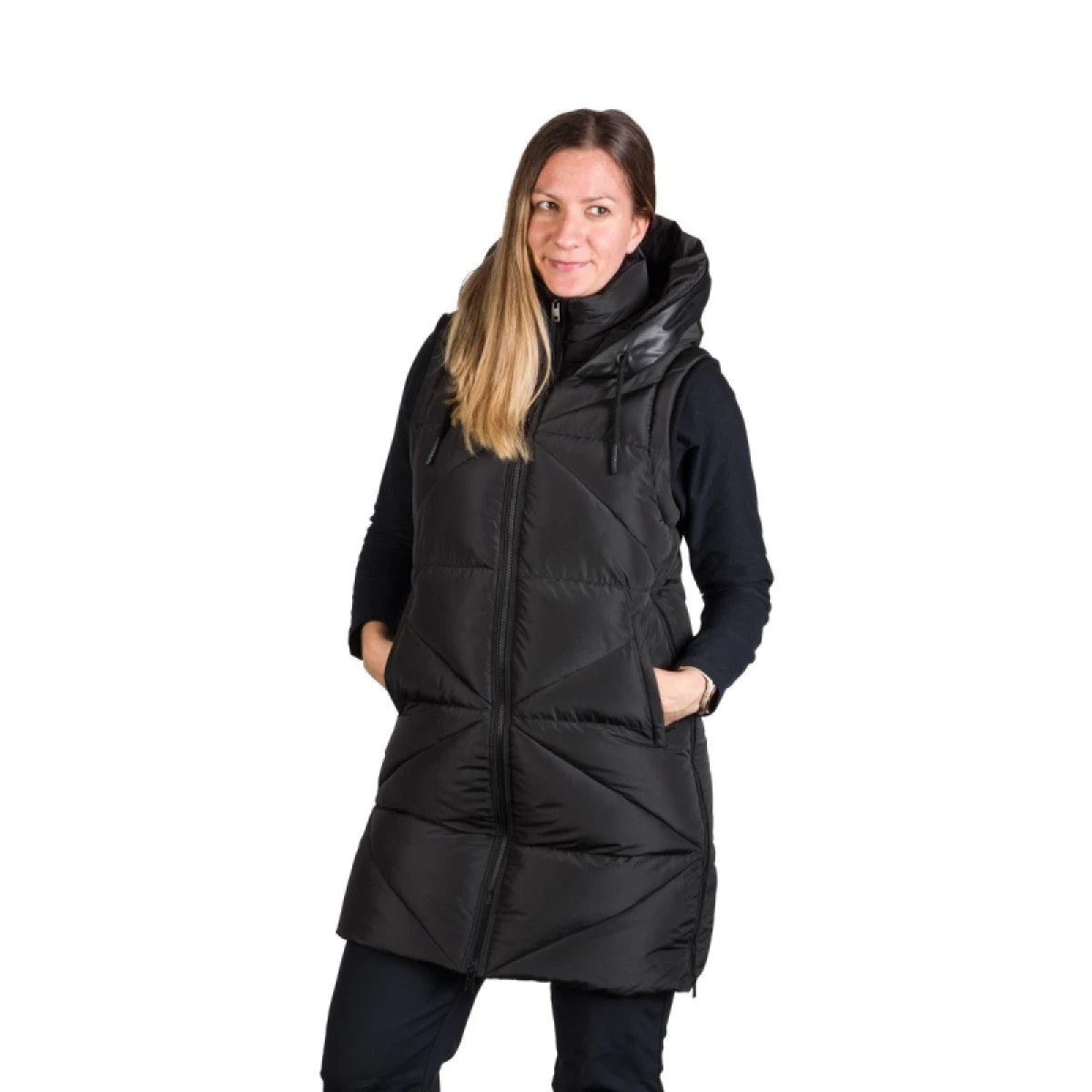 Dámska vesta NORTHFINDER JERRI-269black · záber 2