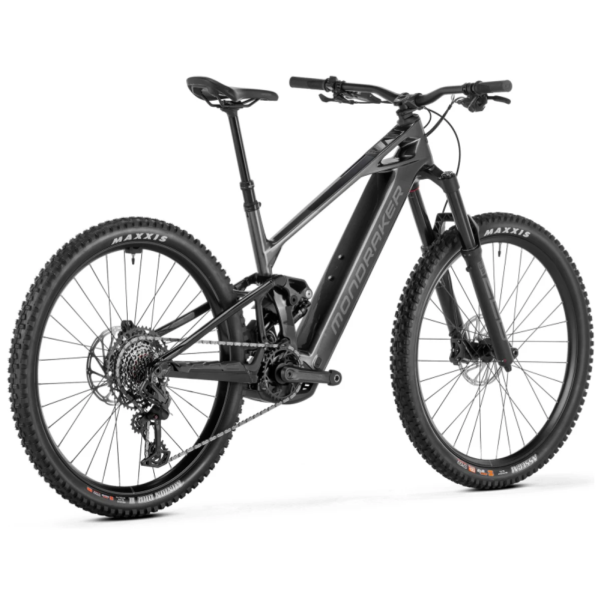 Horský elektrobicykel MONDRAKER Crafty Carbon S, vortex grey · záber 3