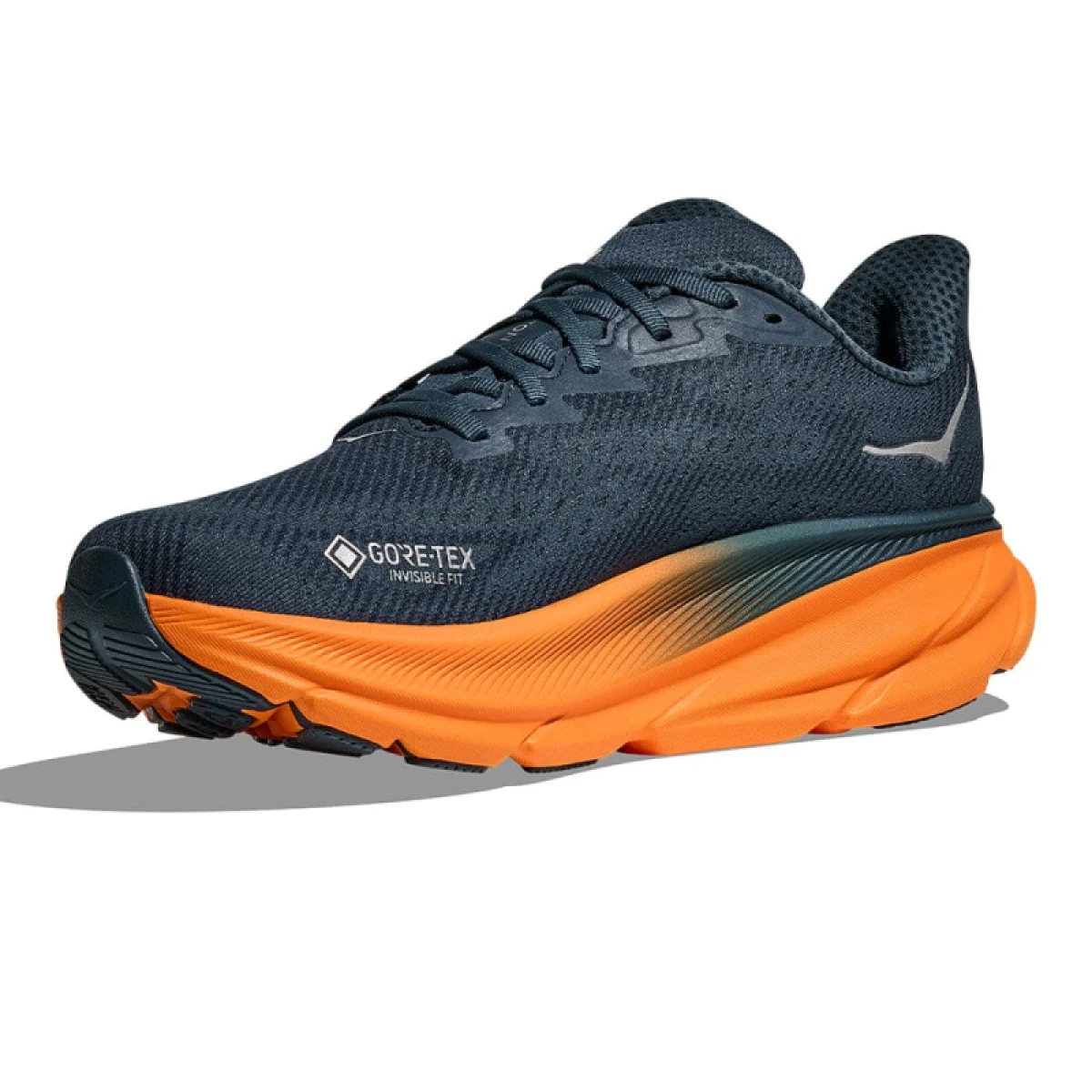 Pánska bežecká obuv HOKA Clifton 9 GTX M stormy skies orange zest · záber 4