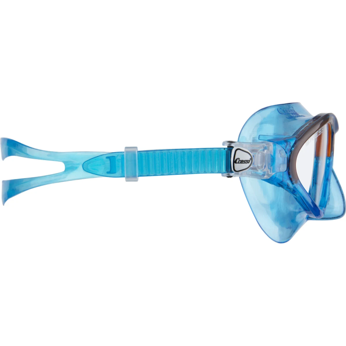 Potápačská maska CRESSI MOON KID MASK BLUE ORANGE · záber 3