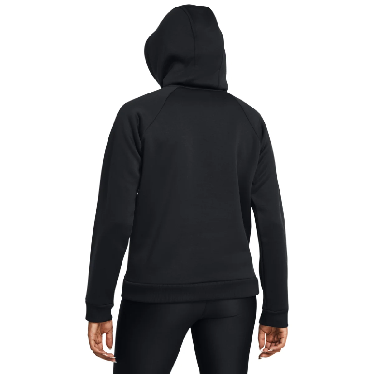 Dámska zateplená mikina s kapucňou UNDER ARMOUR UA Armour Fleece Hoodie-BLK · záber 2