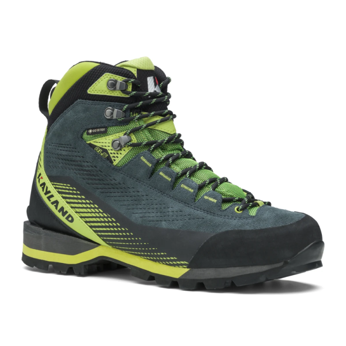 Pánska vysoká turistická obuv KAYLAND Grand Tour Gtx, Grey Lime · záber 3