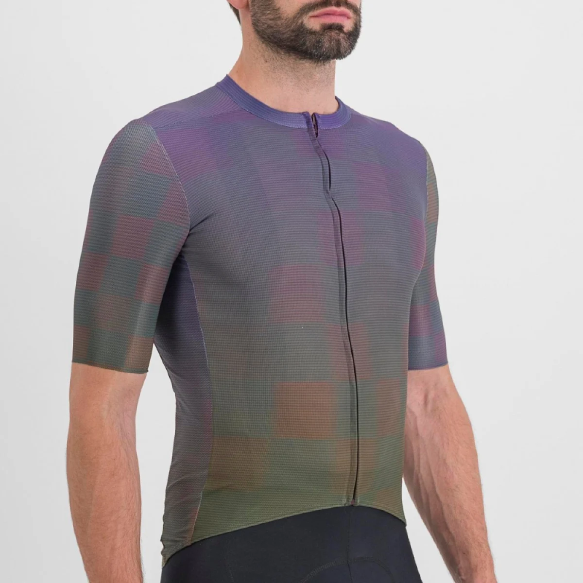 Pánsky cyklistický dres s krátkym rukávom SPORTFUL Rocket jersey, beetle mulled grape · záber 4