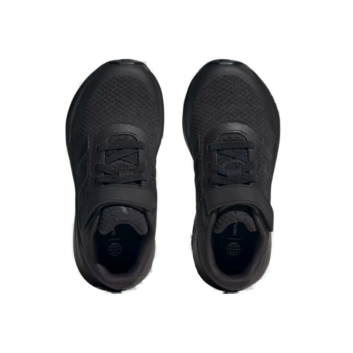 Chlapčenská rekreačná obuv ADIDAS Runfalcon 3.0 Elastic Lape core black core black core black · záber 4