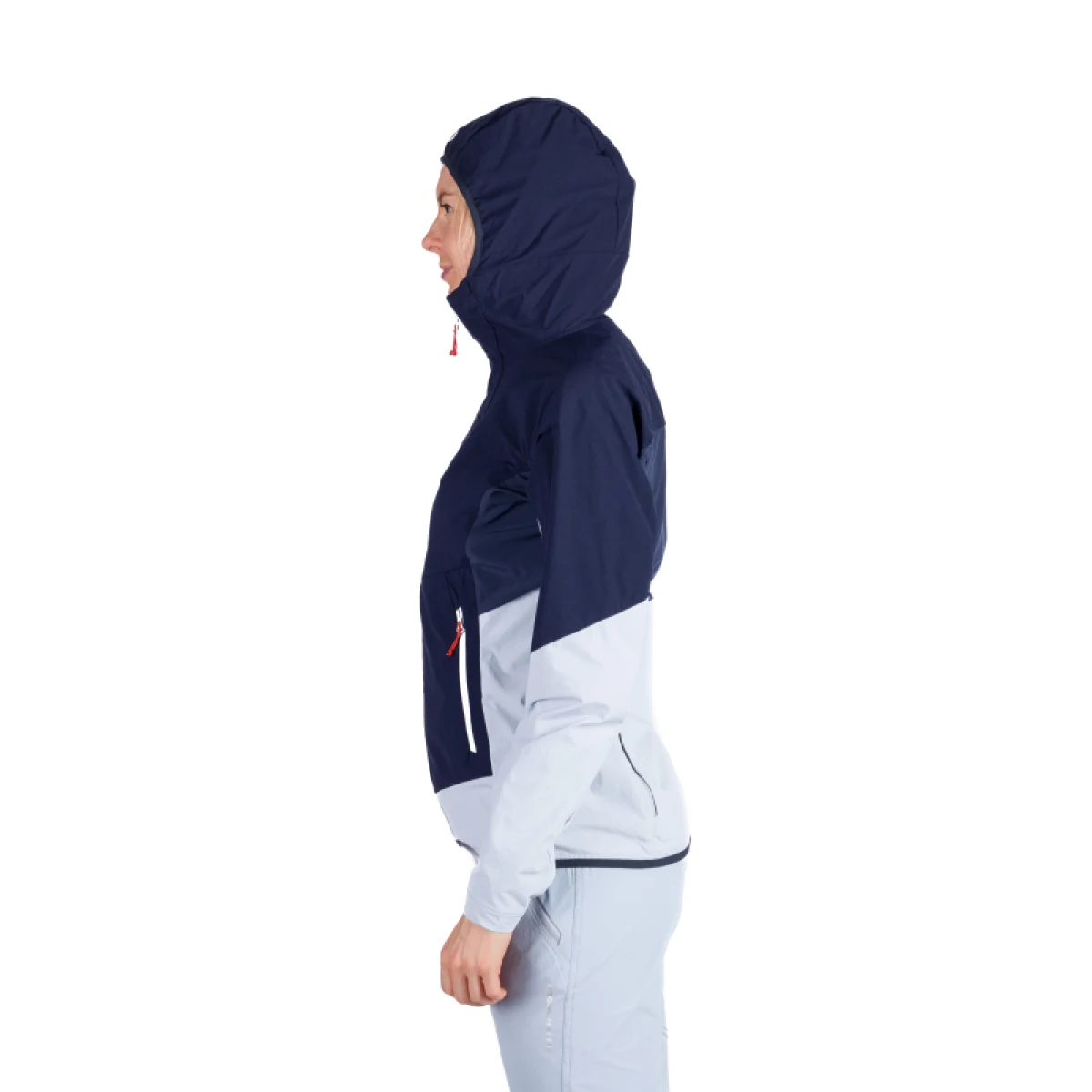 Dámska turistická softshellová bunda NORTHFINDER KATHI-387blueblue · záber 2