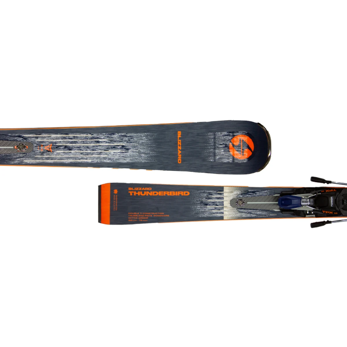 Pánske lyže na zjazdovku - on piste s viazaním BLIZZARD Thunderbird R15 wide + TPX 12 DEMO · záber 3