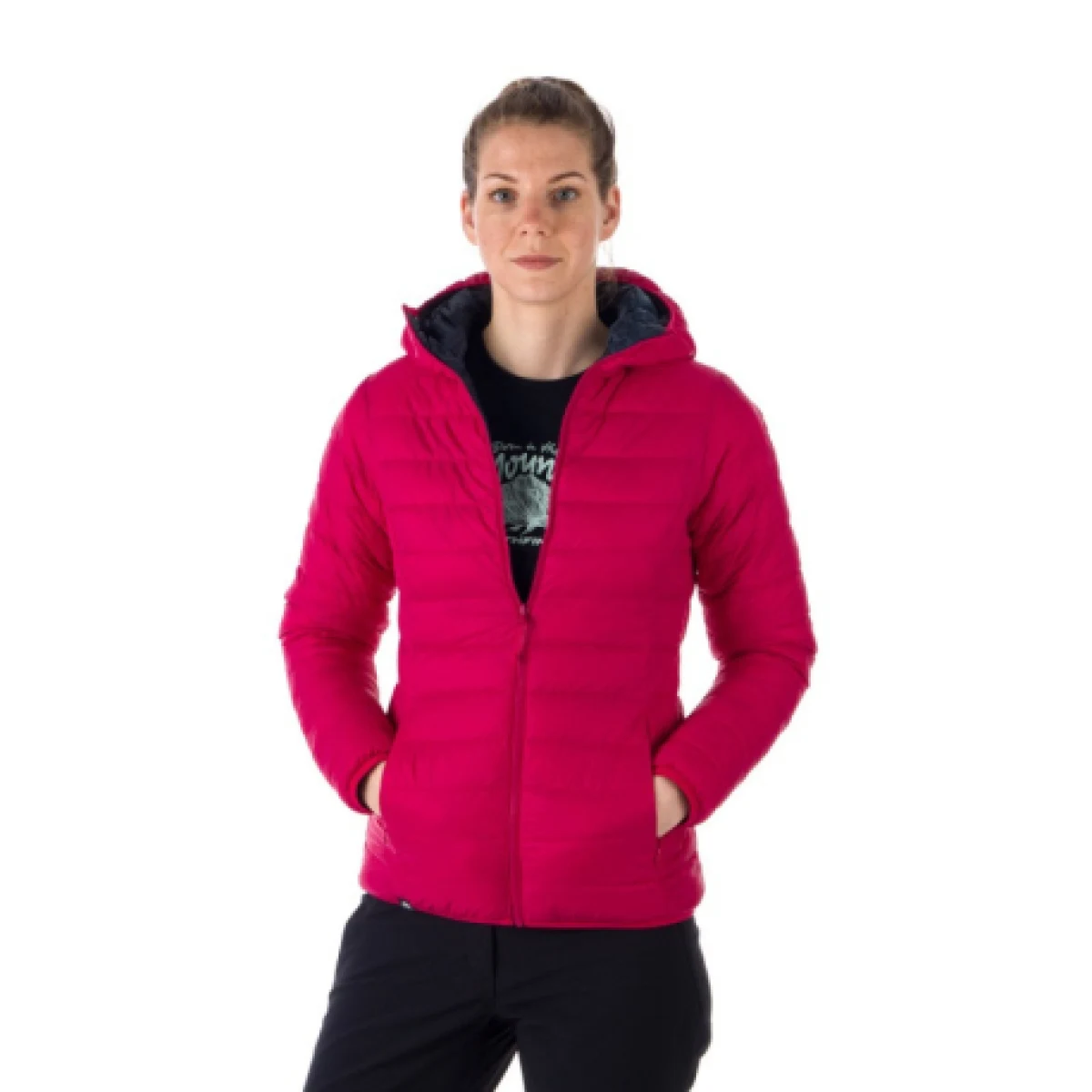 Dámska turistická bunda NORTHFINDER ANNIE-525-rosenavy · záber 1