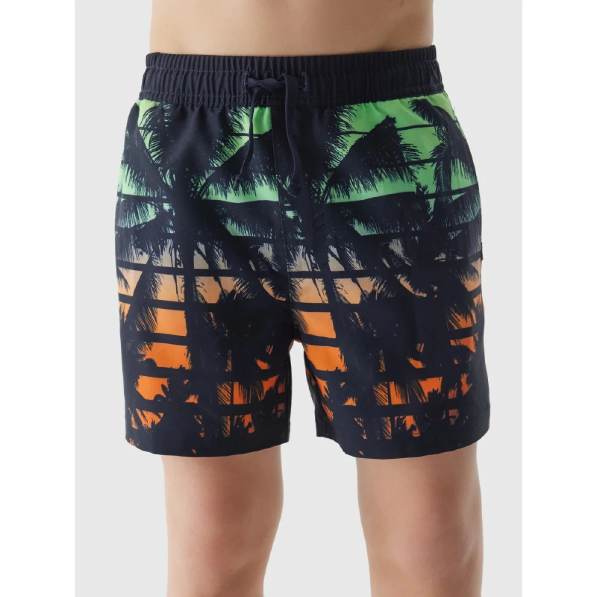 Chlapčenské plavky 4F JUNIOR BOARD SHORTS-4FJWSS24UBDSM067-96S-MULTICOLOUR 6 · záber 2