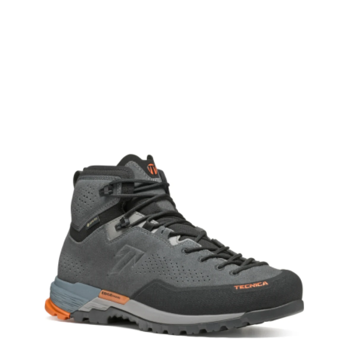 Pánska členková turistická celokožená obuv TECNICA Sulfur MID GTX Ms, dark grey orange · záber 1