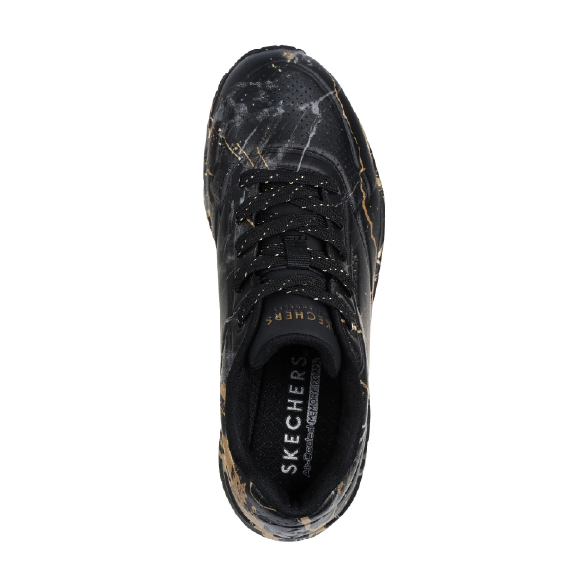 Dámska rekreačná obuv SKECHERS Uno Marbel Marvel W black print · záber 4