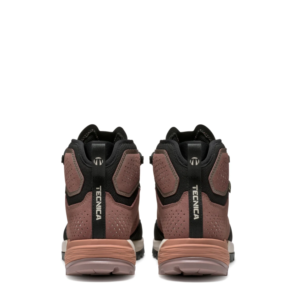 Dámska členková turistická celokožená obuv TECNICA Sulfur MID GTX Ws, dark pink ivory · záber 5