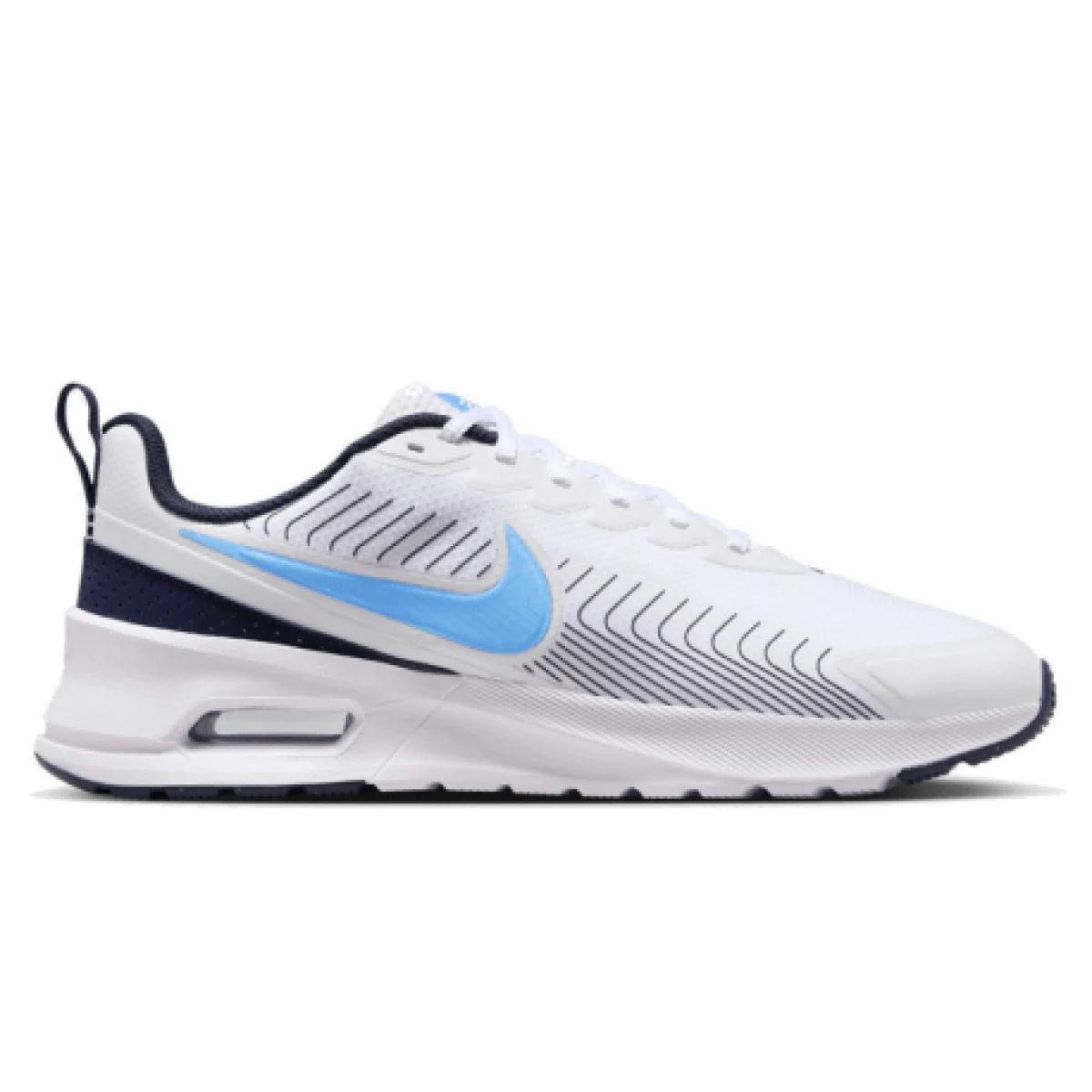 Pánska rekreačná obuv NIKE Air Max Nuaxis M white university blue obsidian · záber 1